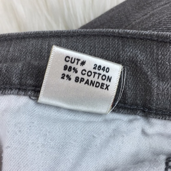 J Brand Gray Pencil Leg Pants 24 - Picture 3 of 5